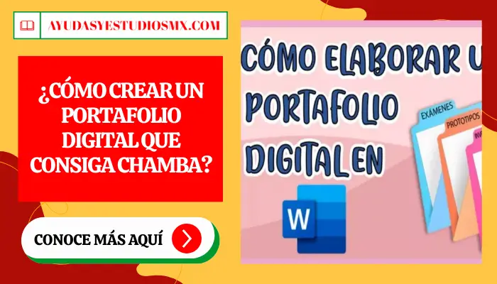 ¿Cómo crear un portafolio digital que consiga chamba?