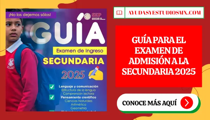 Guia Para Examen De Admision A Secundaria