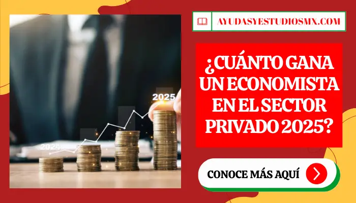 ¿Cuánto gana un Economista en el sector privado 2025?