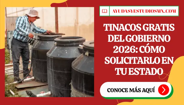 Tinacos Gratis del Gobierno 2026: Cómo solicitarlo en tu Estado