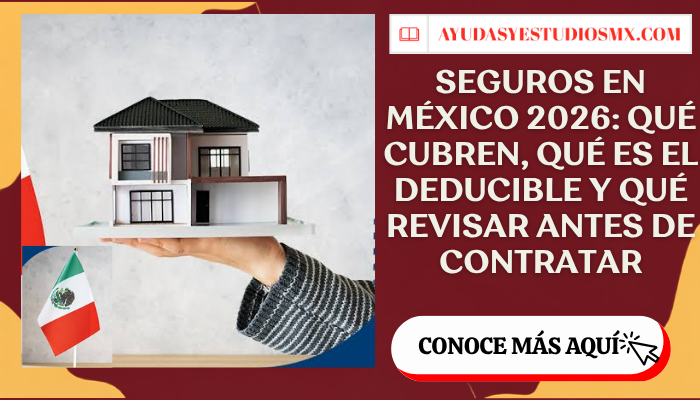 Seguros en México 2026: qué cubren, qué es el deducible y qué revisar antes de contratar