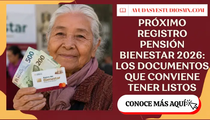 Próximo registro Pensión Bienestar 2026: los documentos que conviene tener listos