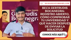 Beca Gertrudis Bocanegra: registro abierto, cómo comprobar tu universidad y qué hacer después de enviar la solicitud