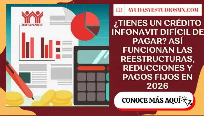 ¿Tienes un crédito Infonavit difícil de pagar? Así funcionan las reestructuras, reducciones y pagos fijos en 2026