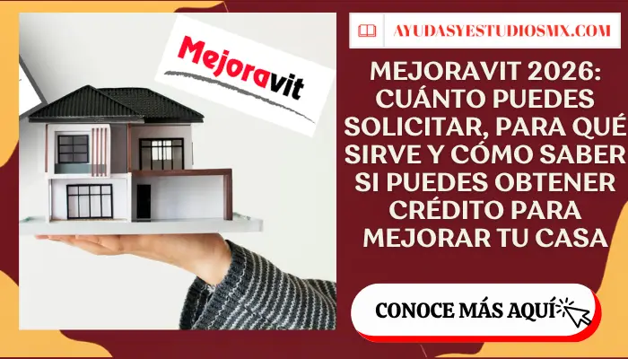 Mejoravit 2026: cuánto puedes solicitar, para qué sirve y cómo saber si puedes obtener crédito para mejorar tu casa