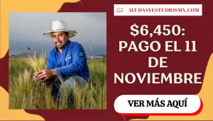 Sembrando Vida noviembre 2026: pago confirmado el 11 de noviembre y cuánto depositan